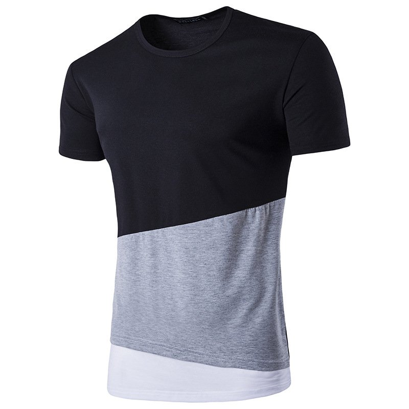 2022 fashion youth round neck short sleeve men's T-shirt